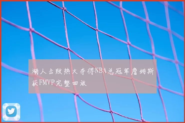 湖人击败热火夺得NBA总冠军詹姆斯获FMVP完整回放