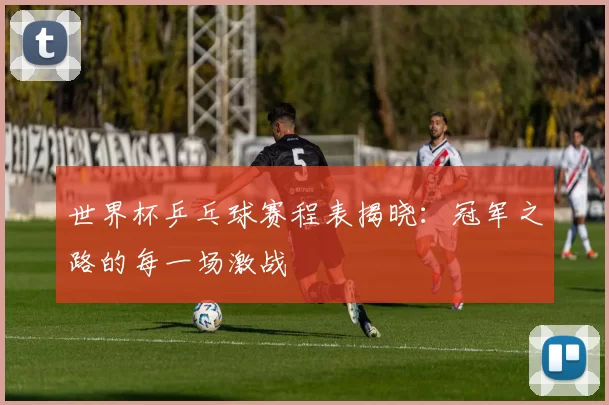 世界杯乒乓球赛程表揭晓：冠军之路的每一场激战