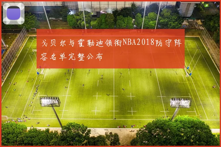 戈贝尔与霍勒迪领衔NBA2018防守阵容名单完整公布